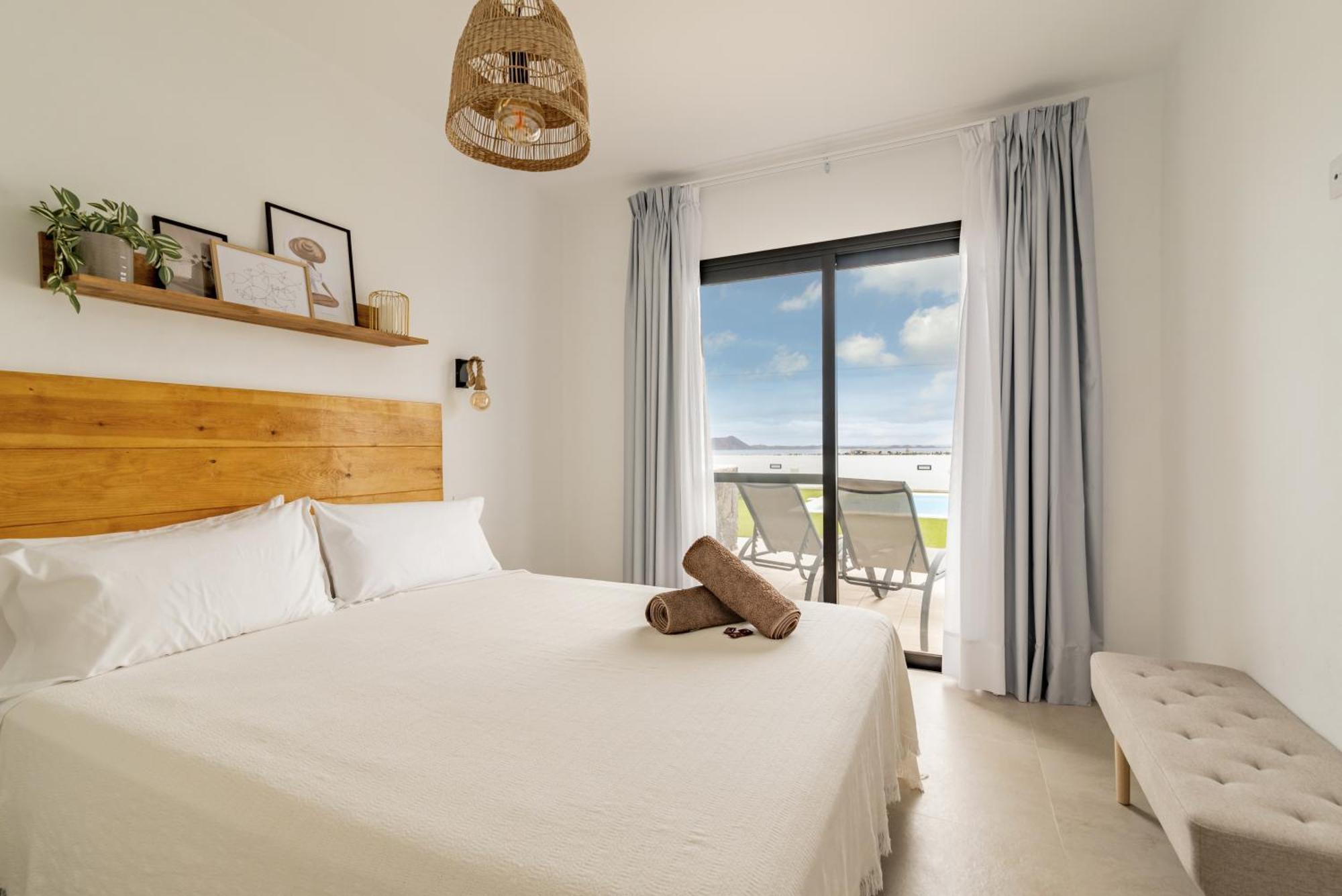 Seascape Heated Pool Air Con View Adult Only * Corralejo